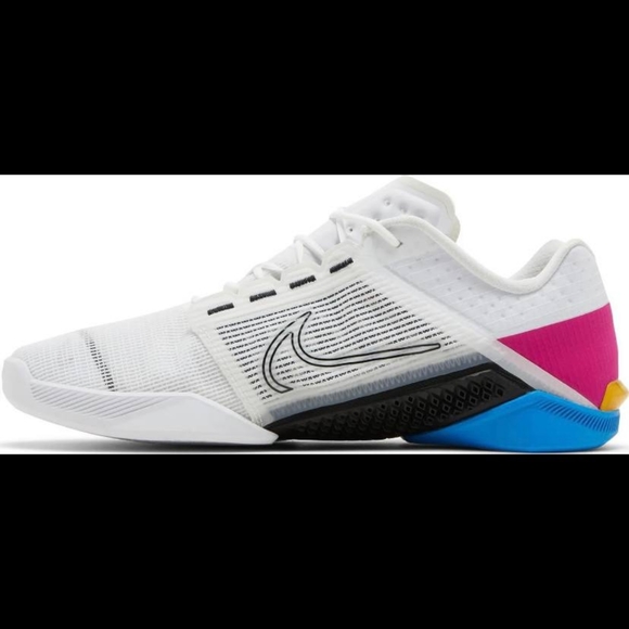 Nike Zoom Metcon Turbo 2 White Black Mens Size 12 Training Shoes DH3392-109 NEW - Picture 3 of 4